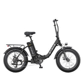 Electric Bike ENGWE L20 2.0 - Motor 750W  Battery 52V13AH 20 Inch Mechanical Disc Brake - Black